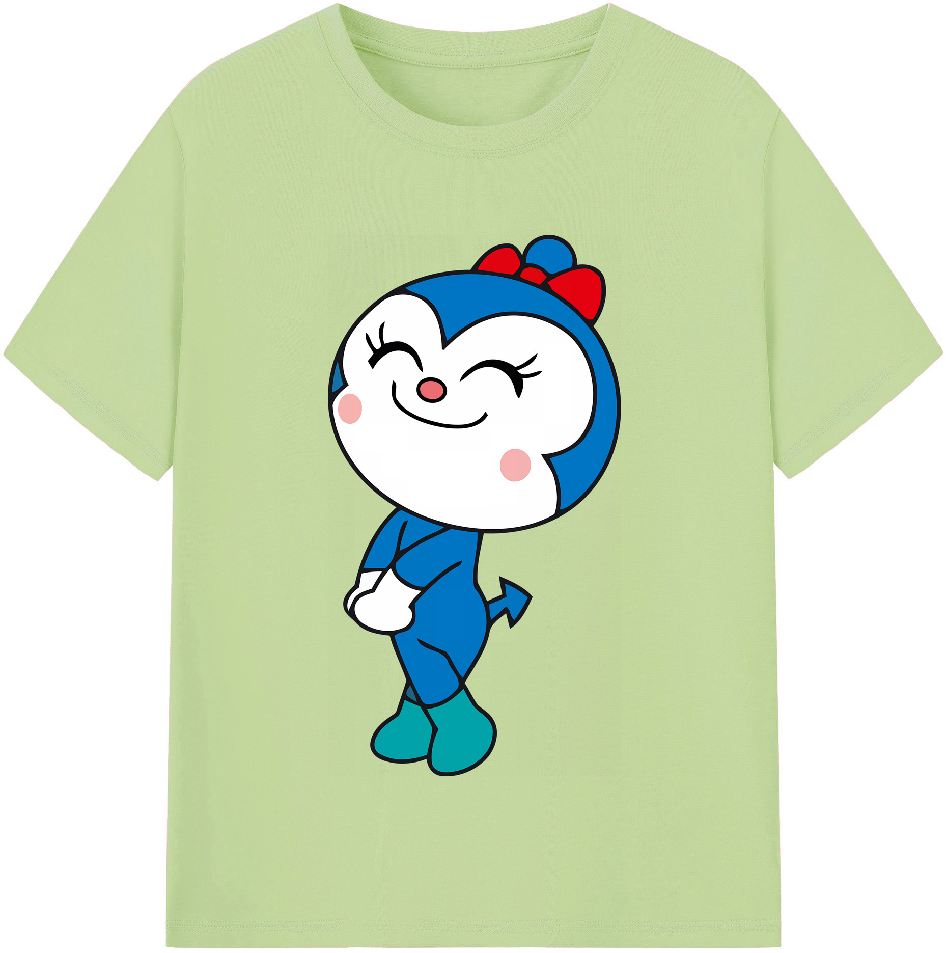 （画像用） アンパンマン Anpanman 綿100％半袖Tシャツ（フロントプリント）